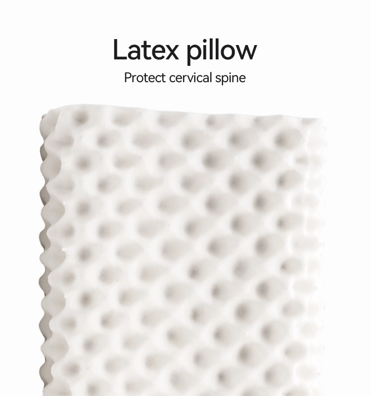 Popular Wave Pillow Neck Contour Orthopedic Cervical Sleep Memory Latex Pillow