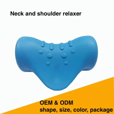 Relajante para cuello y hombros para aliviar el dolor Almohada de PU