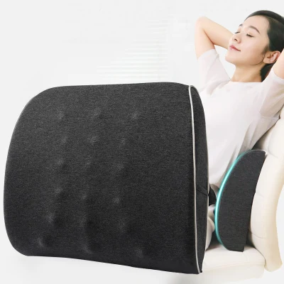 Cojín lumbar de espuma viscoelástica para silla de coche