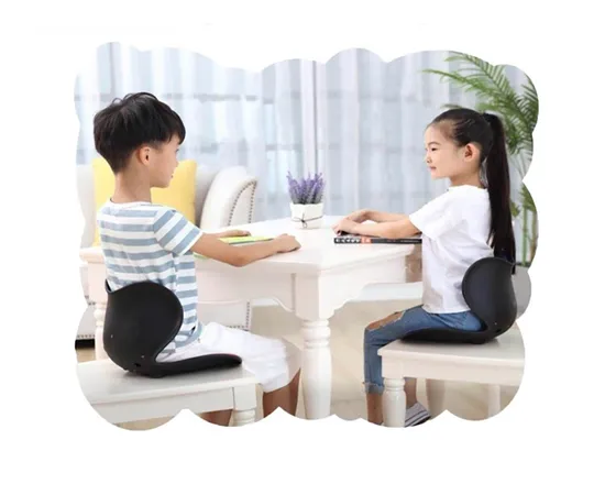 Cojín médico con forma de cuerpo para asiento correcto o trasero para columna vertebral médica para niños